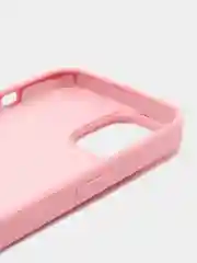 Розовый чехол Silicone Case для iPhone 15, 15 Plus, 15 Pro, 15 Pro Max, Ultra с закрытым низом
