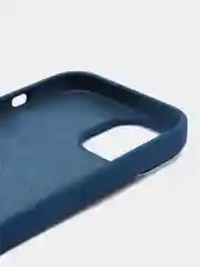Темно-синий чехол Silicone Case для iPhone 15, 15 Plus, 15 Pro, 15 Pro Max, Ultra с закрытым низом