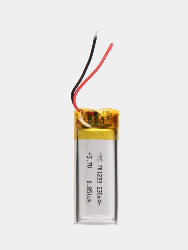 Аккумулятор 061230 180mAh, 071230, 230mAh, 3.7V, аккумуляторная батарея, литиевая, акб