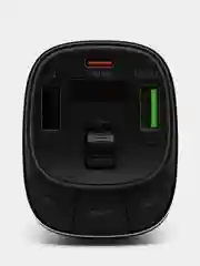 Черный fm - Трансмиттер HOCO E76 Type-C PD48W, автомобильное зарядное устройство ФМ-модулятор