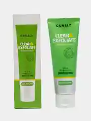 Consly Пенка для умывания с AHA, BHA, PHA кислотами - Cleansing foam clean&exfoliate,120мл