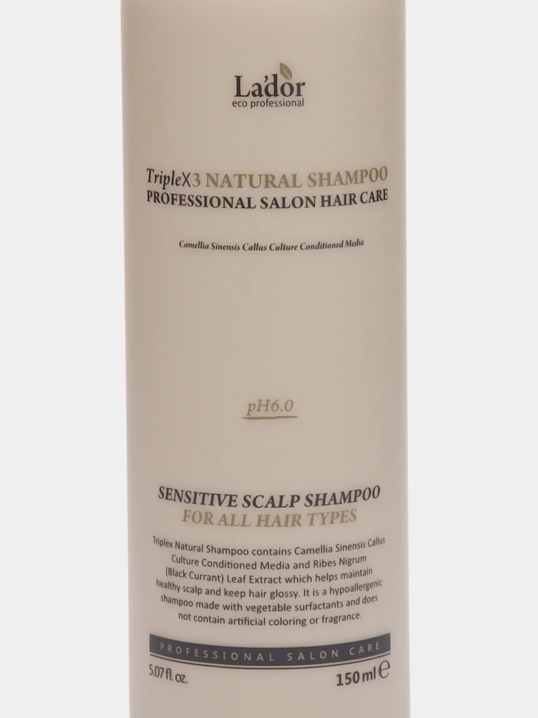 Lador шампунь с натуральными ингредиентами - PH 6.0 Triplex natural shampoo, 150 мл
