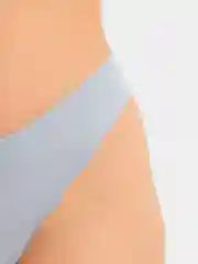 Серый женские трусы, стринги бесшовные
