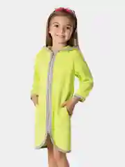 Лайм халат детский Утенок