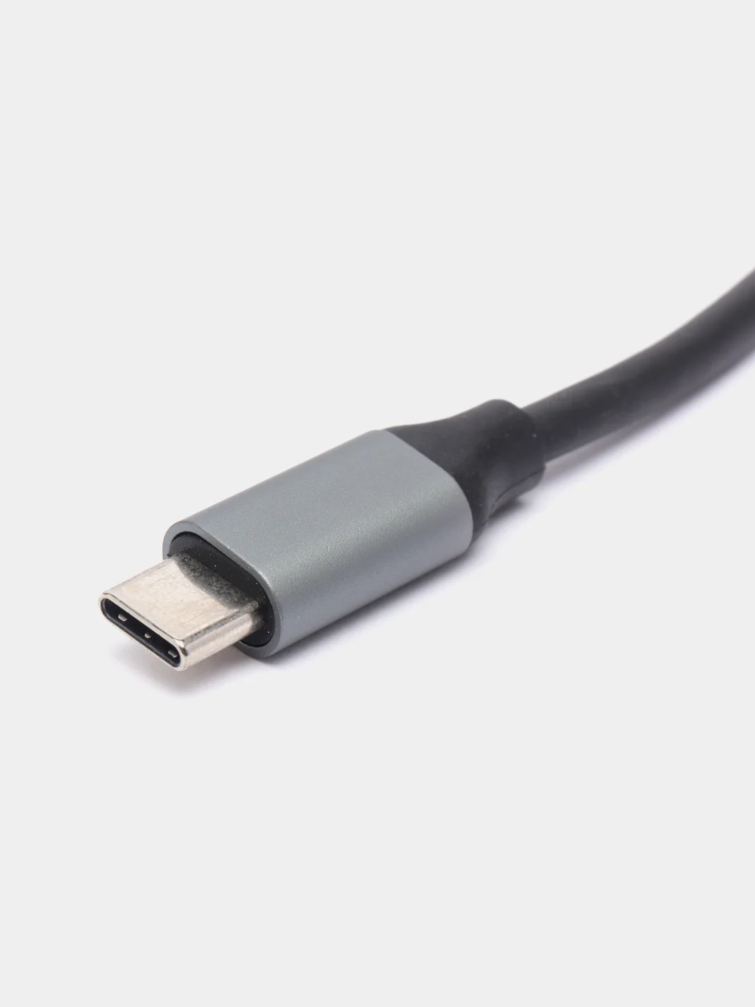 Концентратор - хаб 8 в 1 / RG45 + HDMI + USB 3/2.0 + USB Type-C + PD + SD + TF