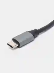 Концентратор - хаб 8 в 1 / RG45 + HDMI + USB 3/2.0 + USB Type-C + PD + SD + TF
