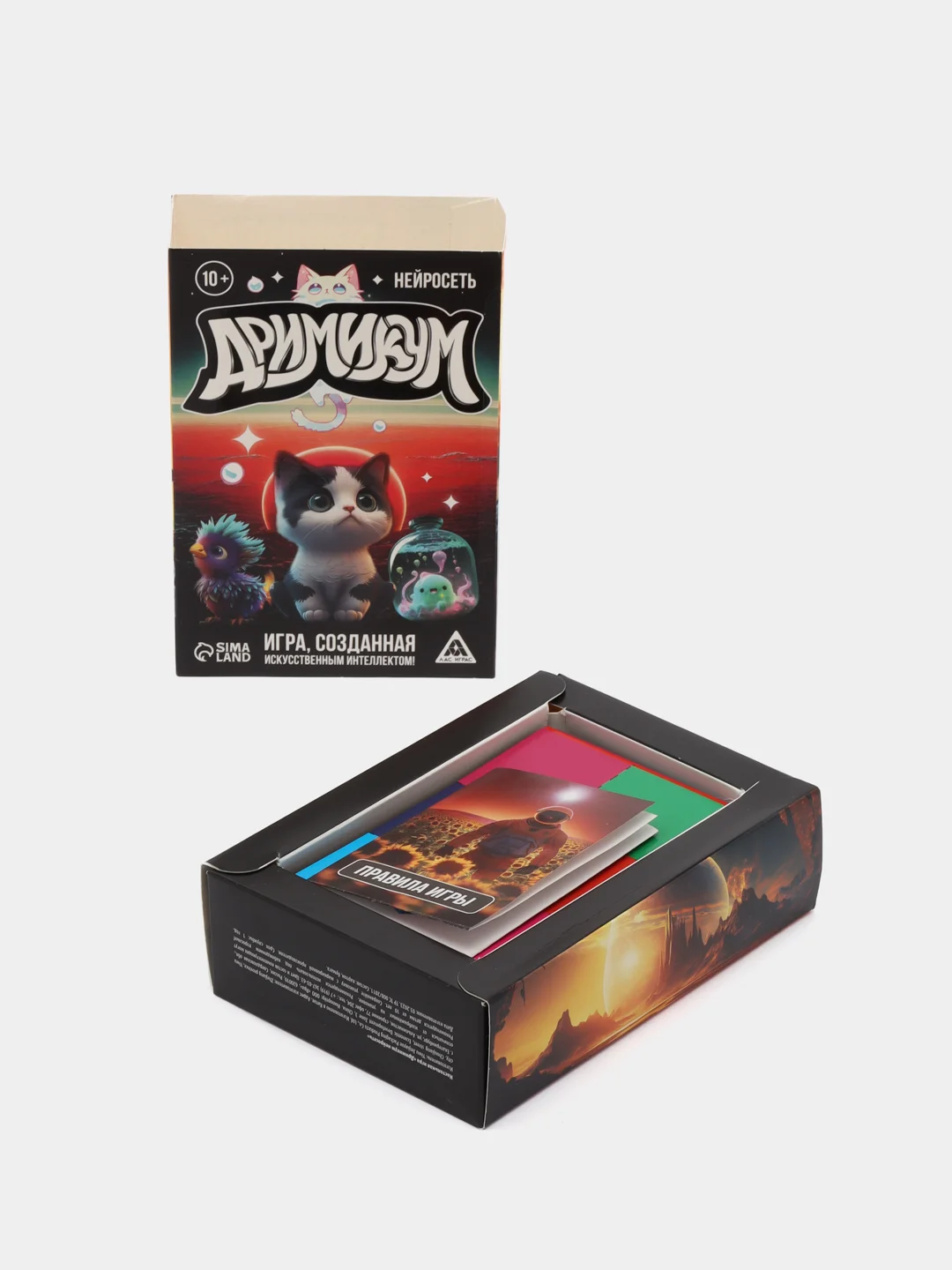 Настольная игра "Дримикум нейросеть", 105 карт, 10+