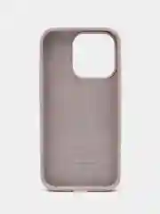 Бежевый меланж чехол Silicone Case для iPhone 15, 15 Plus, 15 Pro, 15 Pro Max, Ultra с закрытым низом