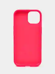 Фуксия чехол Silicone Case для iPhone 15, 15 Plus, 15 Pro, 15 Pro Max, Ultra с закрытым низом