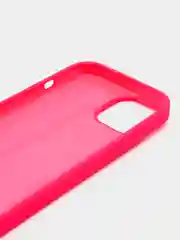 Фуксия чехол Silicone Case для iPhone 15, 15 Plus, 15 Pro, 15 Pro Max, Ultra с закрытым низом