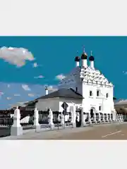 Картина по номерам на холсте с подрамником 50х40 "Церковь Николы на Посаде"