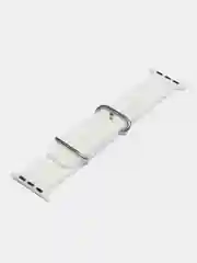 Белый браслет ремешок ребристый Ocean Band для Apple Watch X22 pro, X7 Pro, T200 plus, M16, HW22