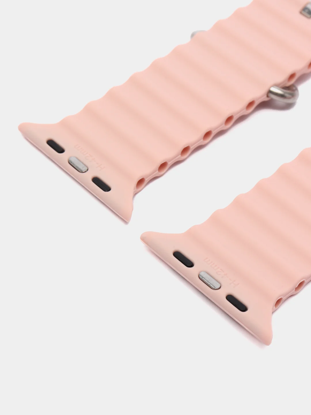 Конфетный браслет ремешок ребристый Ocean Band для Apple Watch X22 pro, X7 Pro, T200 plus, M16, HW22