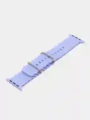 Лавандовый браслет ремешок ребристый Ocean Band для Apple Watch X22 pro, X7 Pro, T200 plus, M16, HW22