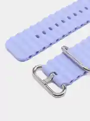 Лавандовый браслет ремешок ребристый Ocean Band для Apple Watch X22 pro, X7 Pro, T200 plus, M16, HW22