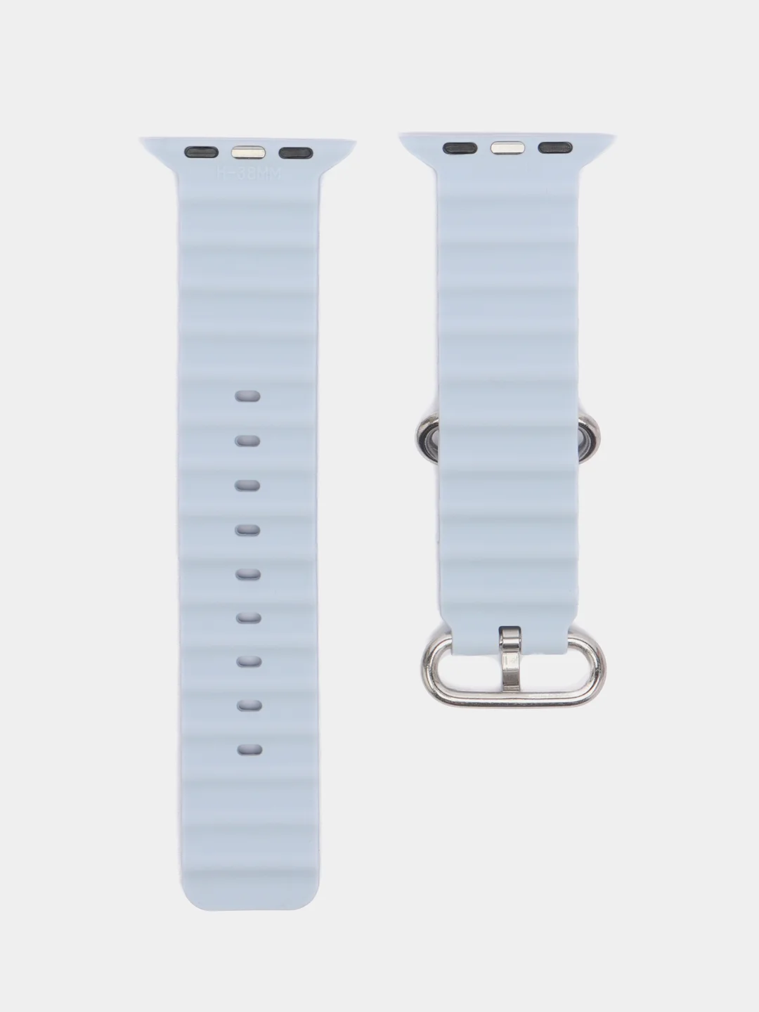 Ледяной браслет ремешок ребристый Ocean Band для Apple Watch X22 pro, X7 Pro, T200 plus, M16, HW22