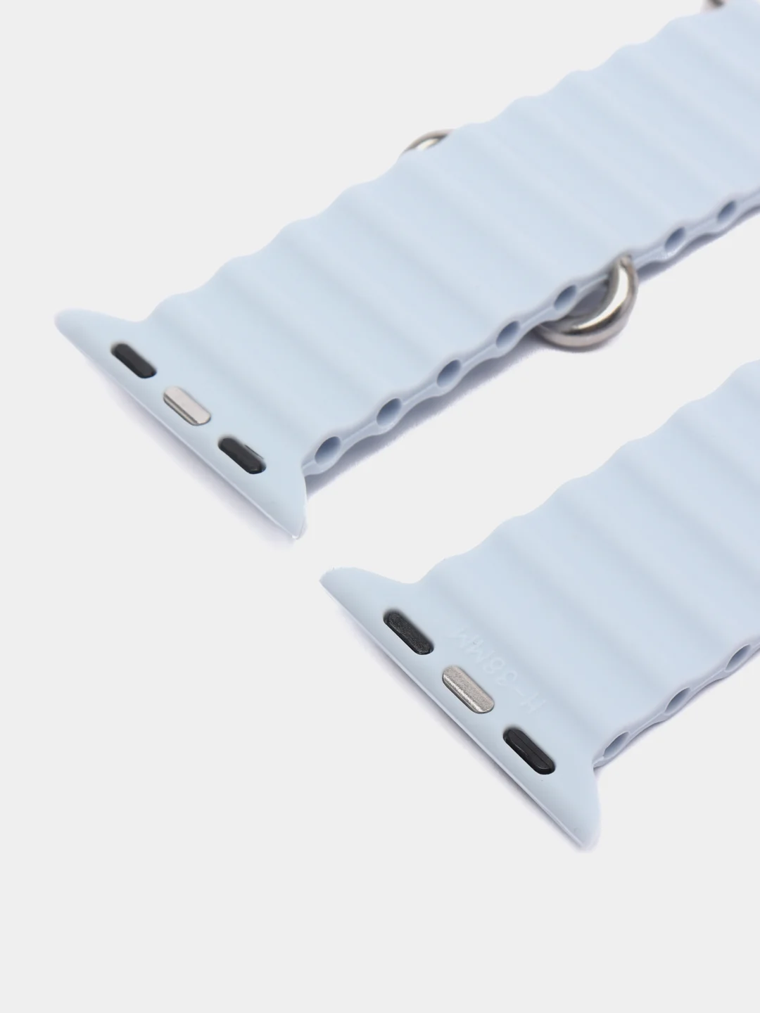 Ледяной браслет ремешок ребристый Ocean Band для Apple Watch X22 pro, X7 Pro, T200 plus, M16, HW22