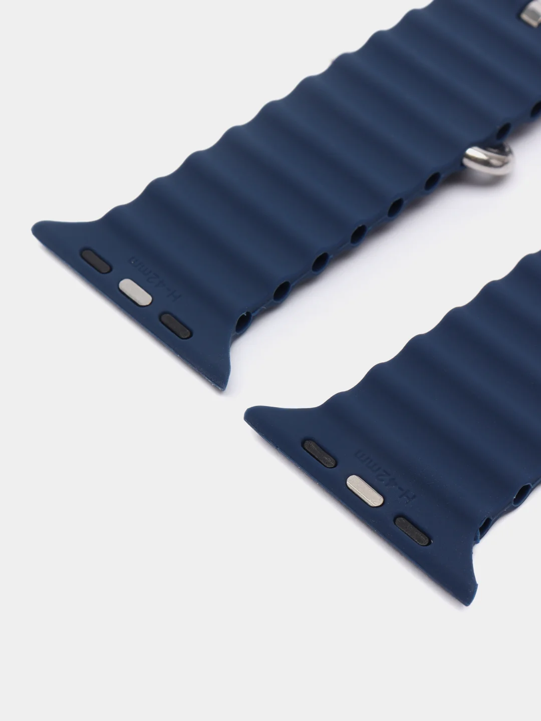 Морской браслет ремешок ребристый Ocean Band для Apple Watch X22 pro, X7 Pro, T200 plus, M16, HW22