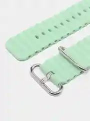 Мятный браслет ремешок ребристый Ocean Band для Apple Watch X22 pro, X7 Pro, T200 plus, M16, HW22