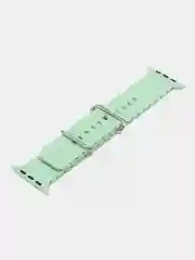 Мятный браслет ремешок ребристый Ocean Band для Apple Watch X22 pro, X7 Pro, T200 plus, M16, HW22