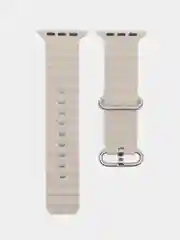 Слоновая кость браслет ремешок ребристый Ocean Band для Apple Watch X22 pro, X7 Pro, T200 plus, M16, HW22