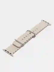 Слоновая кость браслет ремешок ребристый Ocean Band для Apple Watch X22 pro, X7 Pro, T200 plus, M16, HW22