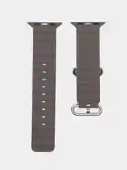Тёмно-серый браслет ремешок ребристый Ocean Band для Apple Watch X22 pro, X7 Pro, T200 plus, M16, HW22
