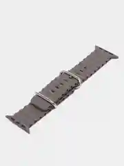 Тёмно-серый браслет ремешок ребристый Ocean Band для Apple Watch X22 pro, X7 Pro, T200 plus, M16, HW22