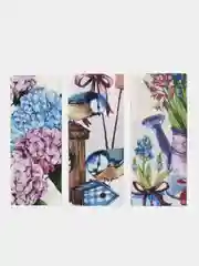 Голубой полотенце вафельное кухонное  набор 3 шт., для кухни,ванны, лица и рук, детям, салфетка