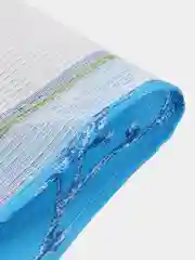 Голубой полотенце вафельное кухонное  набор 3 шт., для кухни,ванны, лица и рук, детям, салфетка