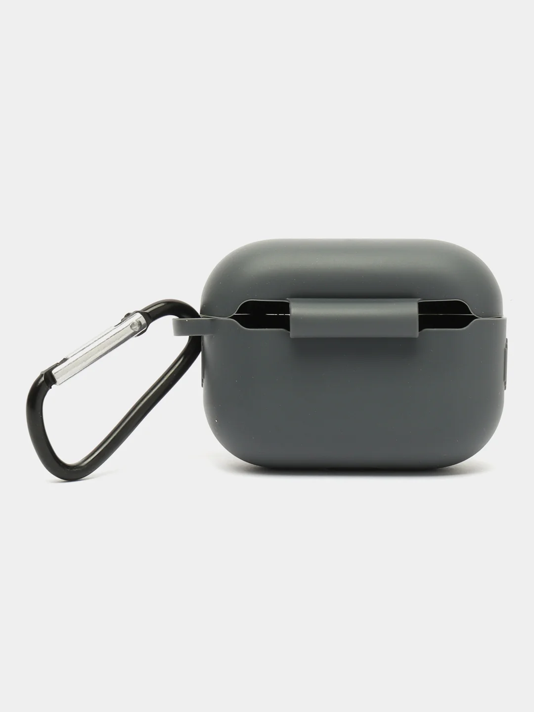 Серый силиконовый чехол для наушников Apple AirPods 2, 3, Pro, Pro 2