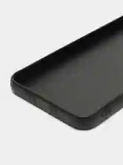 Угольный чехол для Samsung Galaxy A34 (Самсунг Галакси А34), силиконовый, матовый