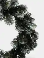 Хвойный венок, белоснежный