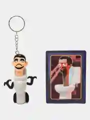 Молочный брелок фигурка Skibidi toilets Скибиди туалеты