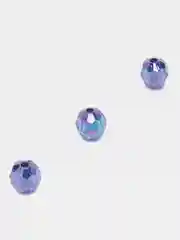 Индиго бусины прозрачные, граненые, для рукоделия и плетения, 6, 8, 10 мм