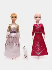 Красный набор Холодное сердце / Музыкальная кукла Эльза Холодное сердце /Набор кукла Эльза и туфли