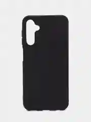 Угольный чехол для Samsung Galaxy A24 / Самсунг Галакси А24, силиконовый, матовый, черный