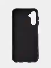 Угольный чехол для Samsung Galaxy A24 / Самсунг Галакси А24, силиконовый, матовый, черный