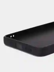 Угольный чехол для Xiaomi Redmi 12C (Сяоми Редми 12С), силиконовый, матовый