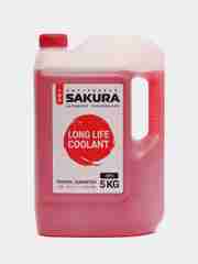 Антифриз для автомобилей Sakura Red, 5 кг