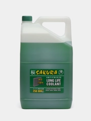 Антифриз Sakura GREEN зеленый -45С 10 кг, для Nissan, Mitsubishi, Honda, Mazda, Suzuki