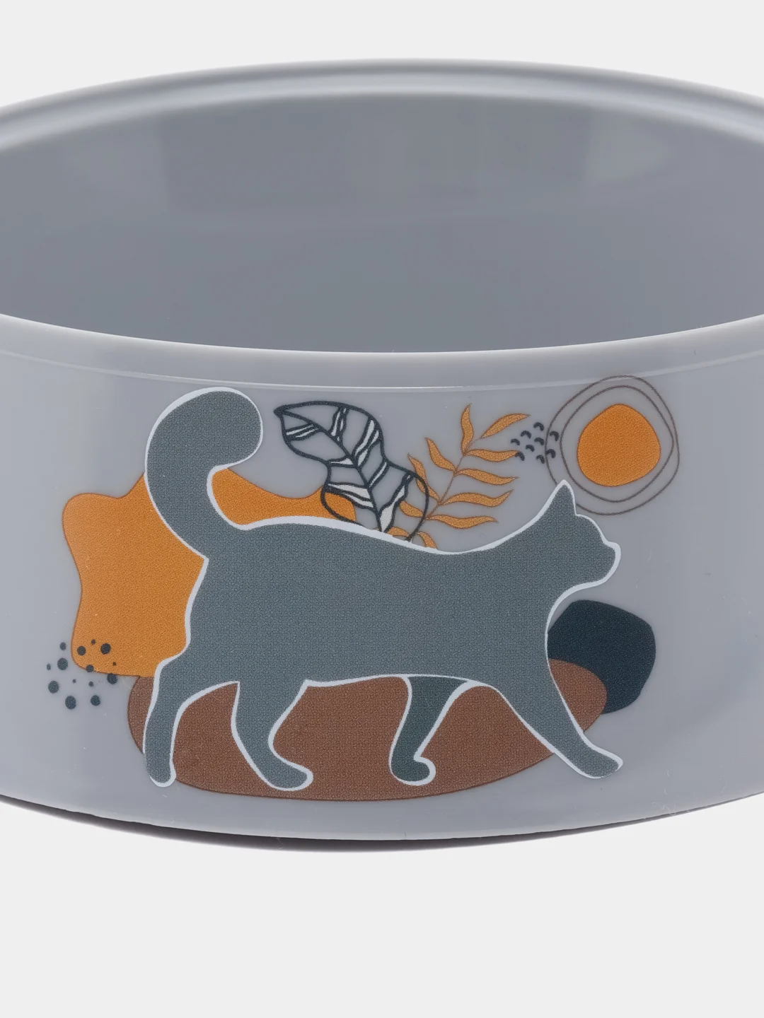 Миска для животных Cats, 0,3 л, серая