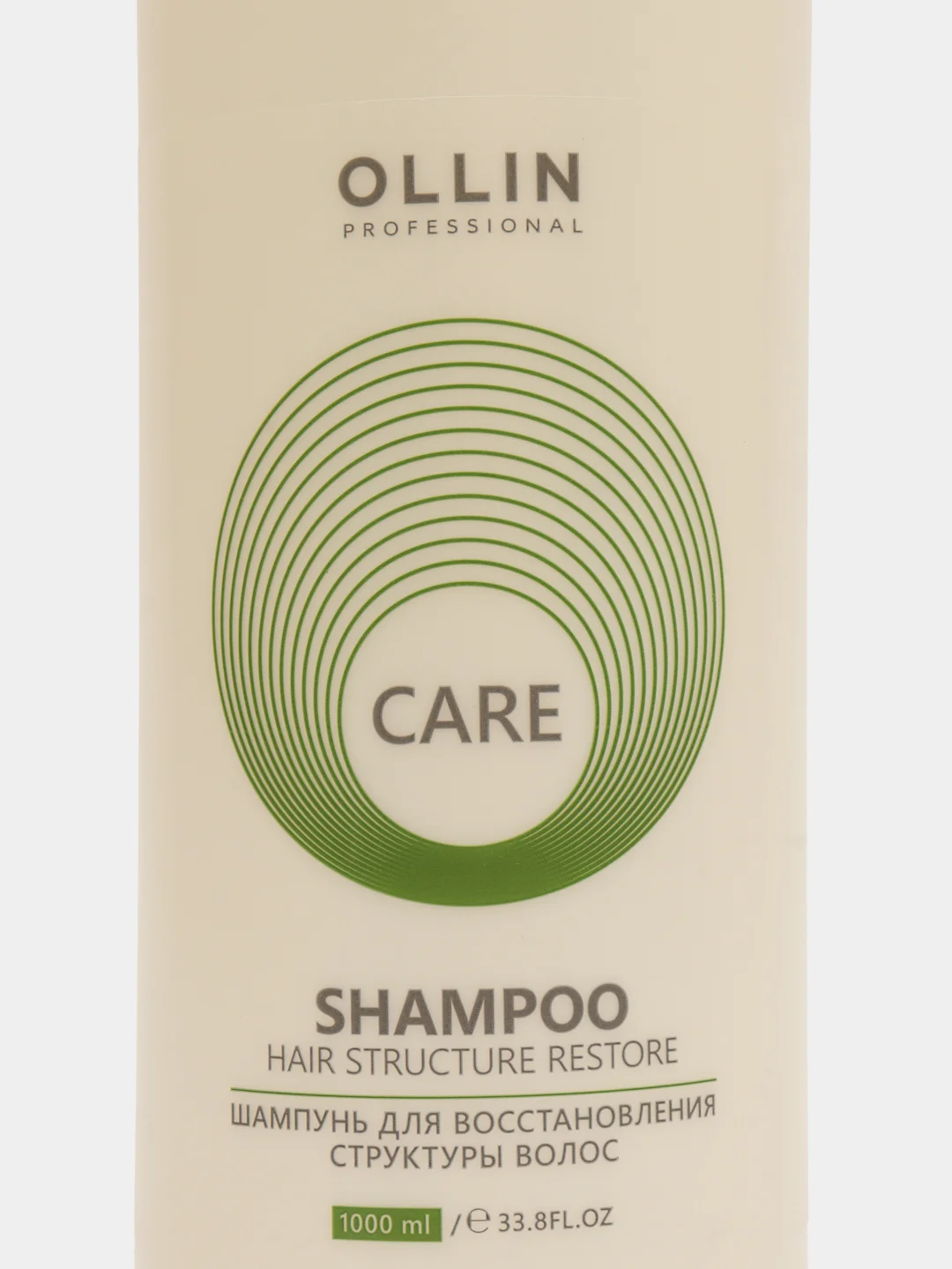 Шампунь для восстановления структуры волос OLLIN PROFESSIONAL CARE, 1 литр