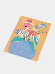 Бежевый открытка маме на День матери