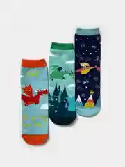 Индиго носки женские новогодние, в подарочной коробке, по 3 пары
