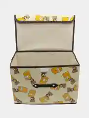 Бронзовый кофр для хранения вещей, игрушек, белья, для дома, на подарок, короб, ящик, корзина