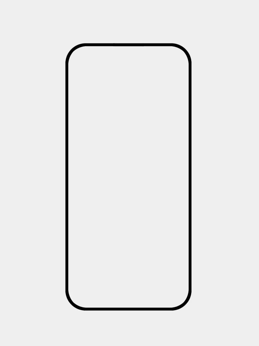 Защитное стекло для Apple iPhone 15 Pro Max, на весь экран