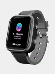 Черный детские смарт-часы Aimoto IQ 4G с голосовым помощником Маруся