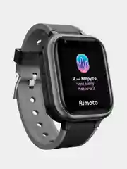 Розовый детские смарт-часы Aimoto IQ 4G с голосовым помощником Маруся