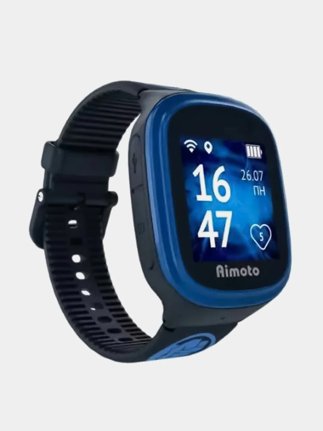 Черный детские смарт-часы Aimoto Marvel Герой, 2G/GPS